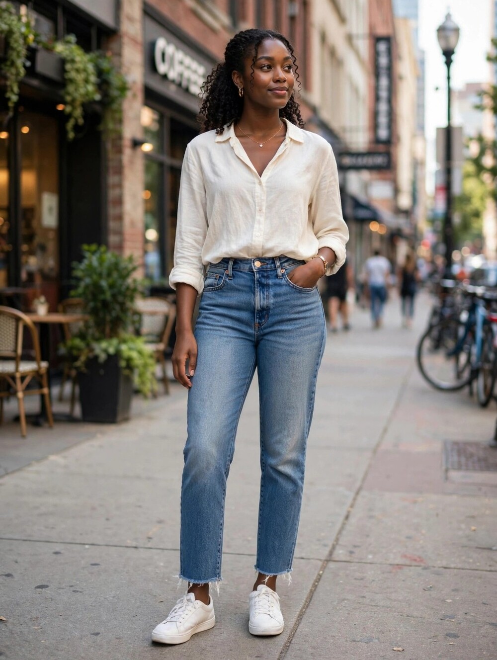 Universal Thread Light Blue Boyfriend Jeans